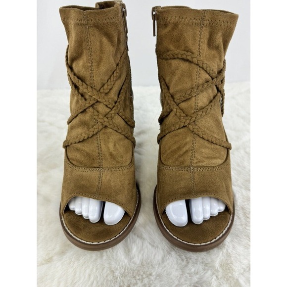 C Comfort Est. 1946 Brown Block Heel Open Toe & Ankle Women's Sandals Sz 7.5 - Picture 2 of 12